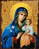 Картина по номерам Kontur 40×50 см. Икона Божьей матери "Неувядаемый цвет" DS0416 - изображение 2