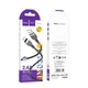 USB-кабель HOCO X109 Lightning Silicone 2 м для зарядки та передачі даних - зображення 6