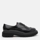 Женские броги кожаные Ashoes 350 36 23.5 см Черные (ROZ6501005638) - изображение 1