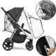 Дощовик для Carrello/Cybex універсальний для прогулянкової коляски на блискавках з віконцем (3967ПРЗД) - зображення 5