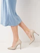 Женские лодочки кожаные Ashoes 2152 40 25.5 см Бежевые (ROZ6501005552) - изображение 2
