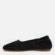 Женские балетки замшевые Ashoes 3018 40 25.5 см Черные (ROZ6501005620) - изображение 4