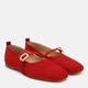 Женские балетки замшевые Ashoes 3025 40 25.5 см Красные (ROZ6501005631) - изображение 3