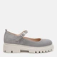 Женские туфли замшевые Мэри джейн PARADIZE SHOES T-503 40 25.7 см Серые (ROZ6501060335) - изображение 1