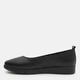 Женские балетки кожаные PARADIZE SHOES TB-102 37 23.7 см Черные (ROZ6501060368) - изображение 4