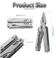 Мультитул EDC Pocket 18-in-1 95492P со съемной битой и чехлом Liner Lock - изображение 3