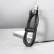 Кабель Baseus cafule Cable USB For Micro 2.4A 0.5M Gray+Black (CAMKLF-AG1) - зображення 5
