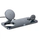 Док-станция Hoco 3в1 Magnetic Wireless Charger для iPhone 17/16/15-12 MagSafe, Apple Watch, AirPods Pro - изображение 2