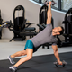 Набор гантели в кейсе Gymtek хромированные 2х10кг - изображение 14
