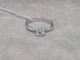Серебряное кольцо МАША с фианитом. 1115/1Р-CZ 18 - изображение 4