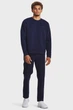Чоловічий темно-синій світшот UA Unstoppable Flc Crew Under Armour XXL 1381688-410 - изображение 2