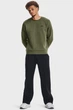 Чоловічий оливковий світшот UA Unstoppable Flc Crew Under Armour M 1381688-390 - изображение 2