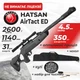 Пневматическая винтовка Hatsan Airtact ED с оптическим прицелом с чехлом с набором для чистки с пулями - изображение 1