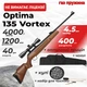 Пневматическая винтовка Optima 135 Vortex ГАЗ ПРУЖИНА с оптическим прицелом с чехлом с набором для чистки с пулями - изображение 1