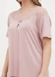Комплект Cotpark футболка, бриджи 2XL розовый 14437-В - зображення 3
