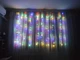 Гирлянда штора 2x1.5 метра, 150LED, "светодиодные капли" от USB, мульти цвет, 8 режимов + пульт - изображение 2