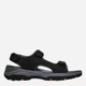 Sandały męskie sportowe Skechers 204105-BLK 41 Czarne (194428173429) - obraz 1
