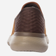 Buty derby męskie skórzane Skechers 205046-CDB 50.5 Brązowe (198376083410) - obraz 5