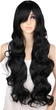 Парик длинный волнистый черный (80W-black) - изображение 1