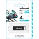 USB флеш накопичувач Wibrand 4GB Chameleon Black USB 2.0 (WI2.0/CH4U6B) - зображення 2