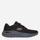 Buty sportowe męskie Skechers 232700-BKRD 39.5 Czarne (196989378329) - obraz 1