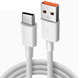 Кабель DK Super Fast Charge 66W / 6A 1m USB на Type-C / USB-C Data Cable для Huawei (OEM) (white) - изображение 8