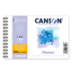 Альбом для акварели Canson Montval 10,5*15,5 см. 12 листов 300 г/м2 на пружине (C200807154) - изображение 1