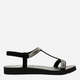 Sandały damskie płaskie Skechers 119292-BLK 41 Czarne (196311024726) - obraz 1