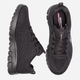 Buty sportowe damskie Skechers 12615-BBK 38.5 Czarne (190872053300) - obraz 5