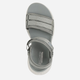 Sandały damskie na koturnie Skechers 141617-OLV 35 Ciemnozielone (198739088984) - obraz 4
