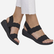 Sandały damskie na koturnie Skechers 163165-BBK 35 Czarne (197627348797) - obraz 2