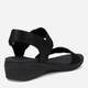 Sandały damskie na koturnie Skechers 163165-BBK 36 Czarne (197627348803) - obraz 5