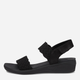 Sandały damskie na koturnie Skechers 163165-BBK 38 Czarne (197627348827) - obraz 3