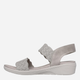 Sandały damskie na koturnie Skechers 163165-TPE 36 Szare (197627348872) - obraz 3