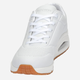 Жіночі кросівки Skechers 73690-WHT 39.5 Білі (191665119265) - зображення 4