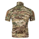 Тактическая рубашка с коротким рукавом Vik-tailor UBACS, Multicam, 56 - изображение 3