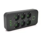 Фільтр мережі F06U Voltronic 6 розеток EU 4 USB 1PD захист від перенапруги для дому та офісу 2500W (LO-TH_11C) - зображення 1