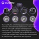 Геймпад GamePro GPX13T 2.4G/BT 5.1/USB/PC/iOS/Android RGB Transparent (GPX13T) - изображение 5