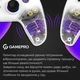 Геймпад GamePro GPS13W BT 5.3/USB/PC/iOS/Android/PS3/PS4 RGB White (GPS13W) - зображення 7