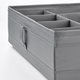 Коробка SKUBB IKEA 504.000.05 темно-сірий - зображення 2