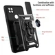 Протиударний броньований чохол із захистом камери для Xiaomi Redmi 9c Armor Case Keysion blue - изображение 9