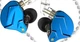KZ ZSN PRO X Blue (With Mic) – Гибридные наушники с детализированным звуком - изображение 2