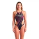 Купальник закритий для жінок Arena ONE STREAM SWIMSUIT чорний, рожевий Жін 42 008953-560 42 - зображення 1