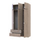 Распашной шкаф для одежды Doros Лукас Дуб Сонома 3ДСП 135х50х240 (80737803) - изображение 2