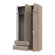 Распашной шкаф для одежды Doros Лукас Дуб Сонома 3ДСП 135х50х240 (80737803) - изображение 5