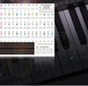 Наклейки - підказки для фортепіано Piano Stickers стікери на білі та чорні клавіші піаніно / синтезатора (для 37-88 клавіш), різнобарвний (102832477) - зображення 4