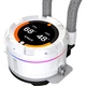 Система водяного охлаждения ID-Cooling Space LCD SL240 XE 4-pin 2-fans 240mm 300W ARGB White (SL240 XE White) - изображение 6