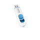 USB флешка Flash A-DATA C008 USB2.0 16Gb, White - Blue - зображення 1