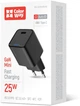 Сетевое зарядное устройство ColorWay GaN Mini 25W PD Port PPS USB-C Black (CW-CHS052PD-BK) - изображение 6