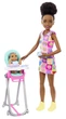 Ігровий набір лялька Barbie Mattel Skipper Няня, що годує малюка HTK34 - зображення 2